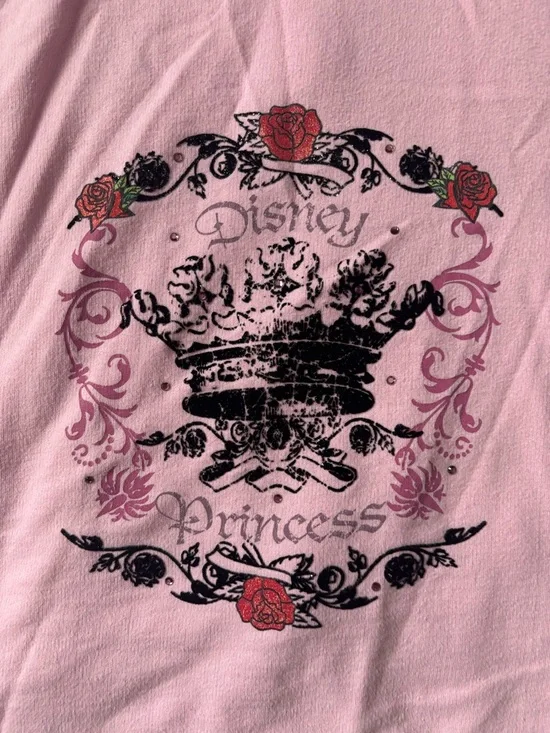 Disney Princess Pink Zip-Up - Picture 5 of 7